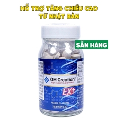[SẴN HÀNG] GH Creation Viên Uống Hỗ Trợ Tăng Chiều Cao Ex+ (270 viên) - Chính Ngạch Nhật Bản