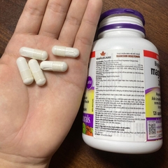 Webber Naturals Viên Uống Magie Magnesium Bisglycinate 200mg - Chính Ngạch Canada, Xuất VAT