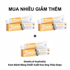 Grants of Australia Kem Đánh Răng Chiết Xuất Keo Ong Thảo Dược 110g
