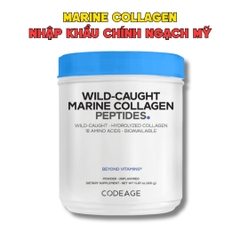 Codeage Bột Collagen Marine Collagen 450g - Nhập Khẩu Chính Ngạch Mỹ