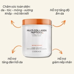Codeage Bột Collagen Hydrolyzed Multi Collagen 567g - Nhập Khẩu Chính Ngạch Mỹ