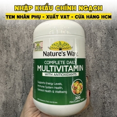 Nature’s Way Viên Uống Vitamin Tổng Hợp Complete Daily Multivitamin 100 Viên - Chính Ngạch Úc