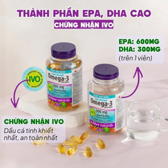 Combo 2 Hộp Webber Naturals Viên Uống Hỗ Trợ Tim Mạch, Não Triple Strength Omega 3 900mg EPA/DHA Hộp 80 Viên