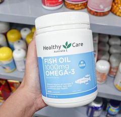 Healthy Care Viên Dầu Cá Bổ Sung Omega 3 Fish Oil 1000mg
