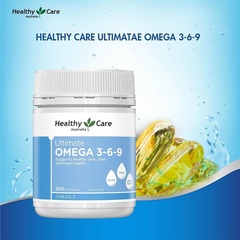 Healthy Care Viên Uống Dầu Cá 3-6-9 Omega 369 Ultimate Của Úc 200 Viên (Chính hãng)