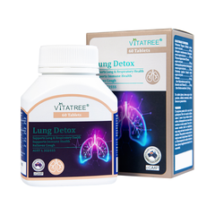 Vitatree Viên Uống  Lung Detox Bổ Phổi 60 Viên