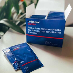 Orthomol Cardio Thực Phẩm Hỗ Trợ Cung Cấp Vi Chất Cho Tim Mạch Khỏe Mạnh 30 Gói Bột Và 120 Viên
