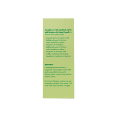 Henry Blooms Kids Liquid Dung Dịch Hỗ Trợ Giúp Kích Thích Ăn Ngon Cold And Flu With Elderberry 100ml