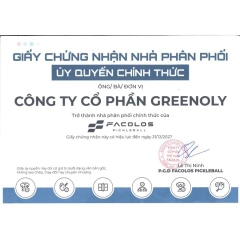 Facolos Vợt Pickleball Nexx Thời Trang [6 Màu]