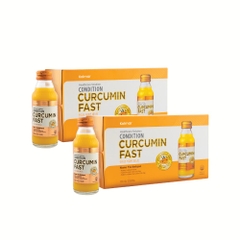Combo 2 Hộp Inno.N Nước Tinh Chất Nghệ Hỗ Trợ Chức Năng Dạ Dày Condition Curcumin Fast 10 Chai