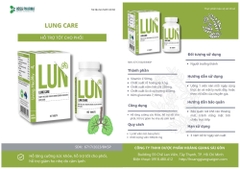 Living Healthy Viên Uống Lung Care Hỗ Trợ Tốt Cho Phổi, Giảm Ho 60 Viên