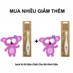 Jack N Jill Bàn Chải Thường - Gấu