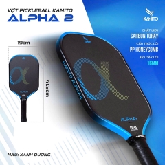 Kamito Vợt Pickleball Alpha 2 16mm Có Kèm Hộp