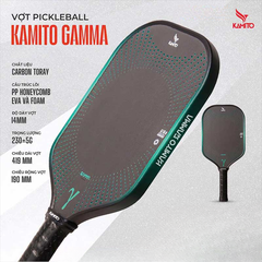 Kamito Vợt Pickleball Gamma 16mm Có Kèm Hộp
