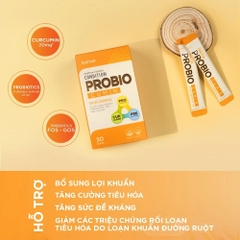 Kolmar Men Tiêu Hoá Bổ Sung Nghệ Curcumin Nano Condition Probio 30 Gói