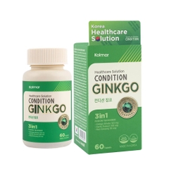 Kolmar Viên Uống Hỗ Trợ Não Và Tăng Cường Trí Nhớ Condition Ginkgo 60 Viên