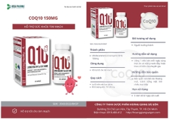 Living Healthy Viên Uống COQ10 150mg Hỗ Trợ Sức Khỏe Tim Mạch 60 Viên