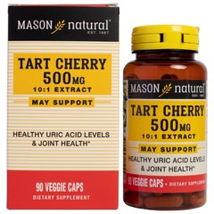 Mason Natural Viên Uống Cải Thiện Gout Tart Cherry 500mg 90 Viên