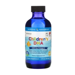 Nordic Naturals Dung Dịch Children's DHA Liquid Hỗ Trợ Bổ Sung DHA Cho Trẻ Em Chai 119ml