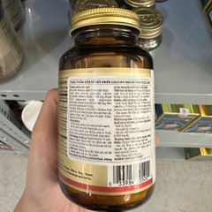 Solgar Viên Uống Calcium Magnesium Plus Zinc 100 Viên - Nhập Khẩu Chính Ngạch Mỹ