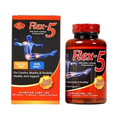 Olympian Labs Viên Uống Hỗ Trợ Chống Viêm, Tái Tạo Sụn Khớp Flex-5 30 Viên
