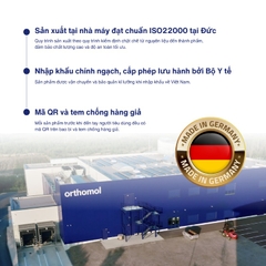 Orthomol Immun Thực Phẩm Hỗ Trợ Tăng Cường Hệ Miễn Dịch 7 Lọ Và 2 Viên
