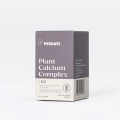 Perdays Viên Uống Plant Calcium Complex K2 Bổ Sung Canxi Hữu Cơ Cho Mẹ Bầu 60 Viên