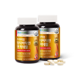 Nutri D-Day Viên Uống Bổ Sung Vitamin và Khoáng Chất Cho Cơ Thể Multivitamin & Mineral 90 Viên