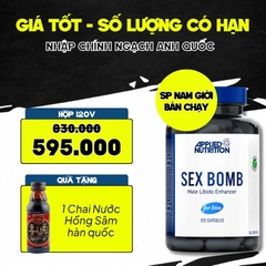 Applied Nutrition Viên Uống Hỗ Trợ Nam Giới 120 viên - Chính Ngạch Anh Quốc, Bán Chạy Nhất
