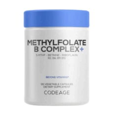 Codeage Viên Uống Methylfloate B Complex Hỗ Trợ Cải Thiện Trí Nhớ 120 Viên