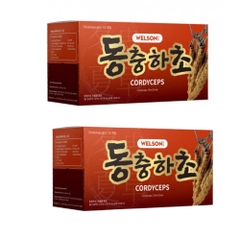 Combo 2 Hộp 20 Chai Welson Nước Uống Đông Trùng Hạ Thảo Cordyceps 75ml