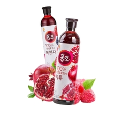 Ofood Giấm Lựu Ép Lên Men Đẹp Da, Hỗ Trợ Giảm Cân HongCho Chai 900ml