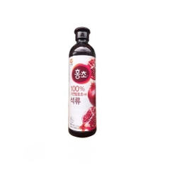 Ofood Giấm Lựu Ép Lên Men Đẹp Da, Hỗ Trợ Giảm Cân HongCho Chai 900ml