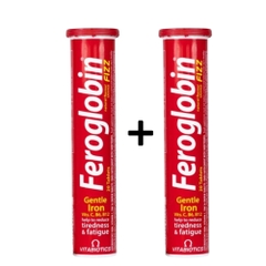 Combo 2 Ống Vitabiotics Viên Nén Sủi Vị Cam Feroglobin Fizz Giúp Cơ Thể Tăng Tạo Máu, Tăng Năng Lượng, Giảm Mệt Mỏi Ống 20 viên