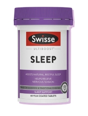 Swisse Ultiboost Viên Uống Sleep Hỗ Trợ Thư Giãn, Cải Thiện Giấc Ngủ