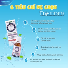 Bioamicus Complete Men Vi Sinh 10 Chủng Lợi Khuẩn Hỗ Trợ Hệ Vi Sinh Đường Ruột Cho Trẻ Lọ 10ml