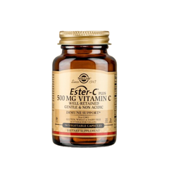 Solgar Viên Uống Bổ Sung Vitamin C Ester-C 500MG Không Kích Ứng Dạ Dày 50 Viên