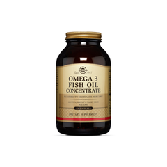 Solgar Viên Uống Dầu Cá Omega 3 Fish Oil Hỗ Trợ Giảm Mỡ Máu, Bổ Não Concentrate 120 Viên