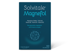 Solvitale Magnefol Viên Uống Magnesium Bisglycinate + Vitamin nhóm B Hỗ Trợ Thần Kinh Và Giấc Ngủ (Hộp 30 Viên)