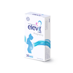 Elevit Viên Uống Bổ Sung DHA Tổng Hợp Cho Mẹ Bầu Và Sau Sinh Cho Bé Ti Giảm Căng Thẳng Stress, Cải Thiện Trí Nhớ 30 Viên