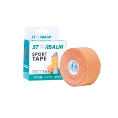 Starbalm Băng Vải Thể Thao Màu Nâu Giúp Cố Định Khớp Và Dây Chằng Cuộn 3.8cm x 13.7m