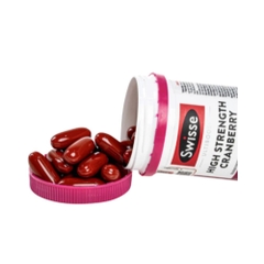 Swisse Ultiboost Viên Uống High Strength Cranberry Hỗ Trợ Sức Khỏe Đường Tiết Niệu Hộp
