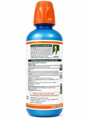 TheraBreath Nước Súc Miệng Icy Mint Hương Bạc Hà Sảng Khoái Không Cồn, Không Cay Rát Ngăn Ngừa Sâu Răng, Giảm Vôi Răng Cao Răng Chai 473ml