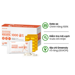 Nutri D-Day Viên Uống Bổ Sung Vitamin C Premium Vitamin C Gold 150 Viên