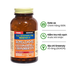 Orihiro Viên Uống Bổ Xương Khớp Glucosamine Và Chondroitin 480 Viên