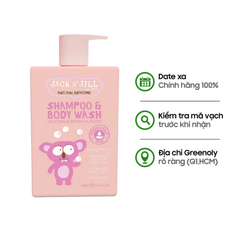 Jack N Jill Sữa Tắm Gội 2in1 Cho Bé 300ml (Màu Hồng)