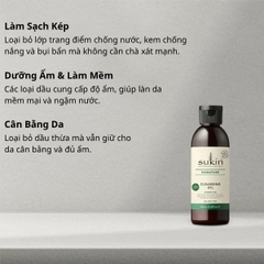 Sukin Dầu Tẩy Trang Tự Nhiên Signature Natural Cleansing Oil 125ml