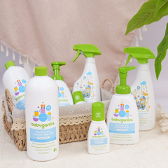 Babyganics Nước Rửa Bình & Đồ dùng An Toàn Cho Bé Organic Foaming Dish & Bottle Soap Refill Fragrance Free 946ml