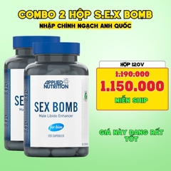 Combo 2 Hộp Applied Nutrition Viên Uống Hỗ Trợ Nam Giới 120 viên