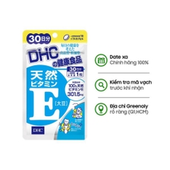 DHC Viên Uống Bổ Sung Vitamin E 30 Ngày
